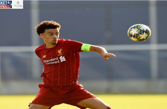 Liverpool’s Curtis Jones KRC Genk v Liverpool