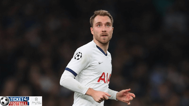 Premier League: Attacking Midfielder of Tottenham Christian Eriksen